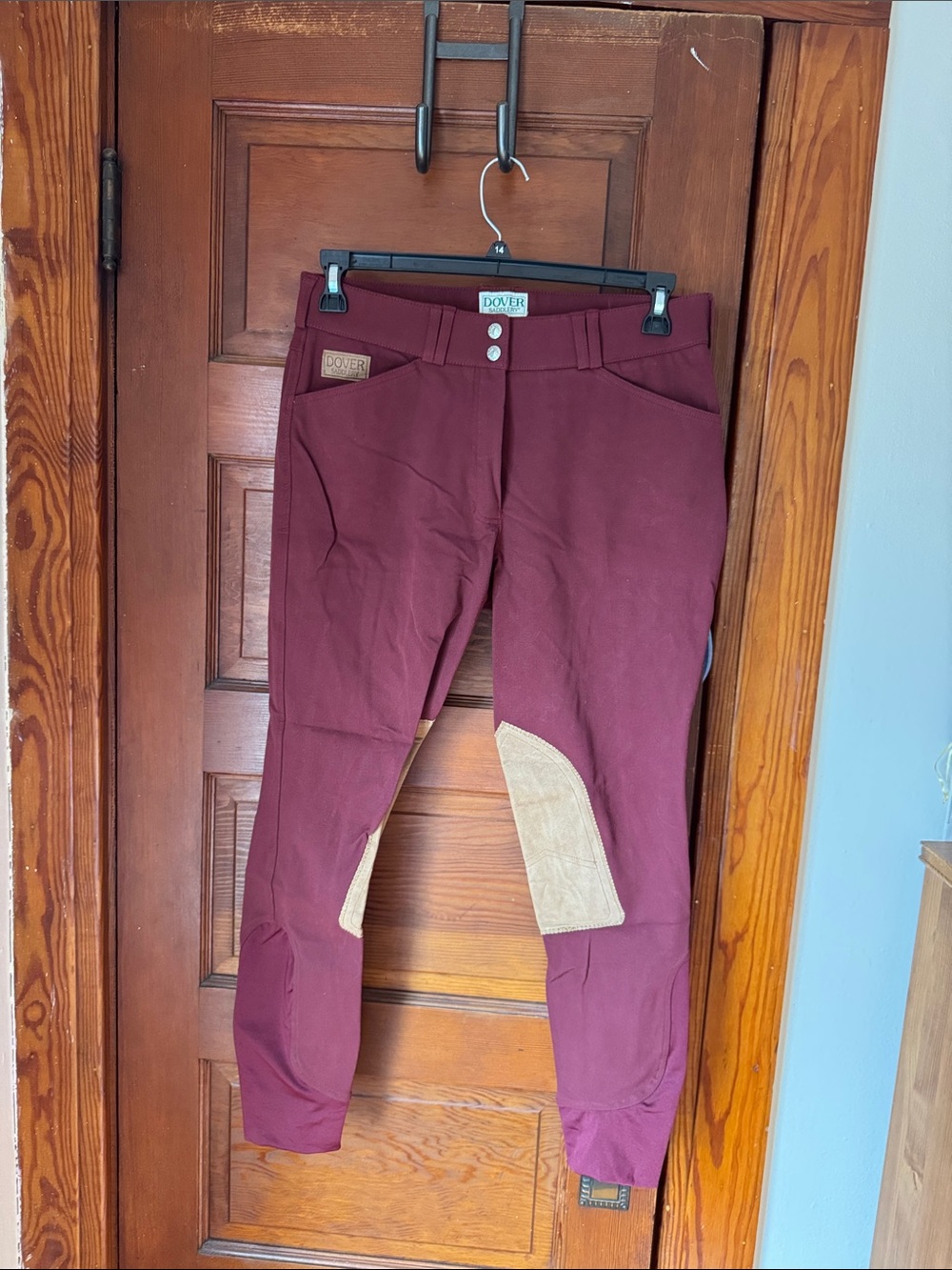 Dover saddlery suede knee patch 32